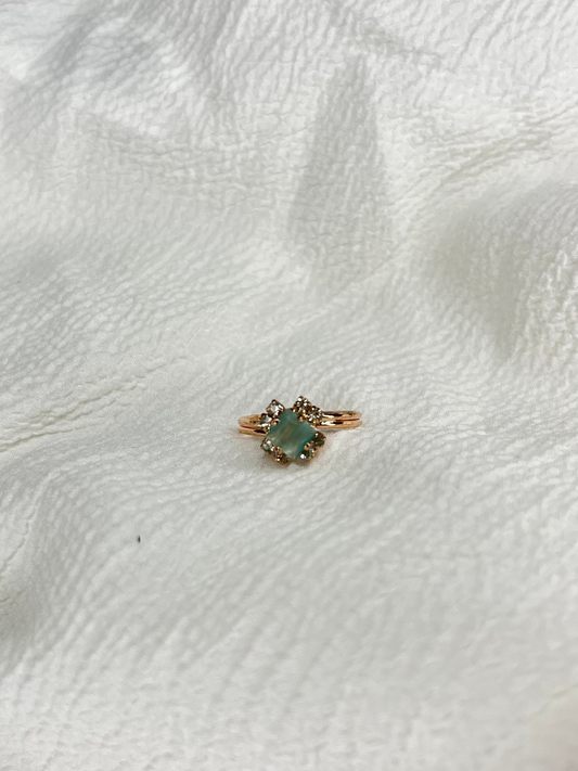 Blush Halo Ring - RC